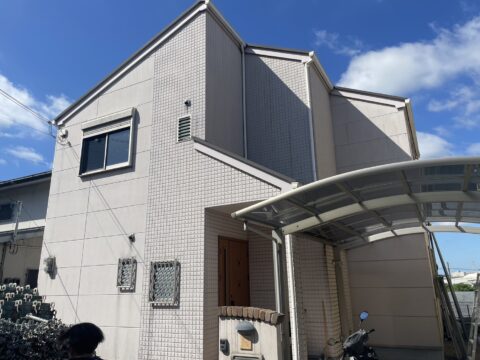 大阪府藤井寺市　S様邸　外壁塗装および屋根塗装
